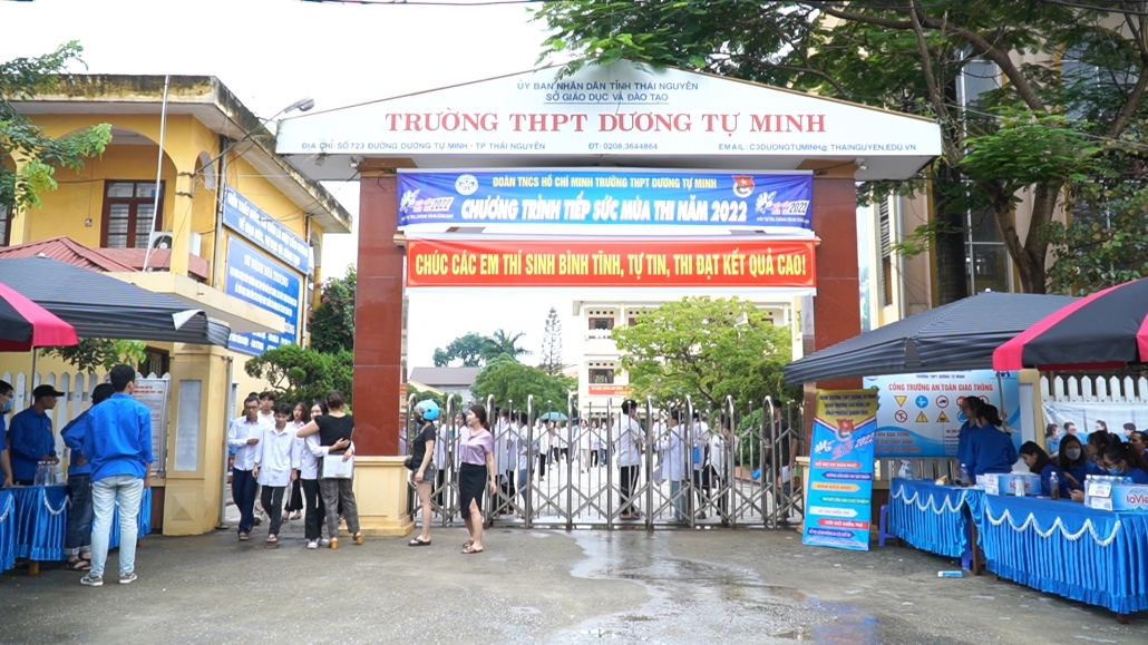 [Photo] Thái Nguyên: Gần 15.000 thí sinh hoàn thành Kỳ thi tốt nghiệp THPT 2022