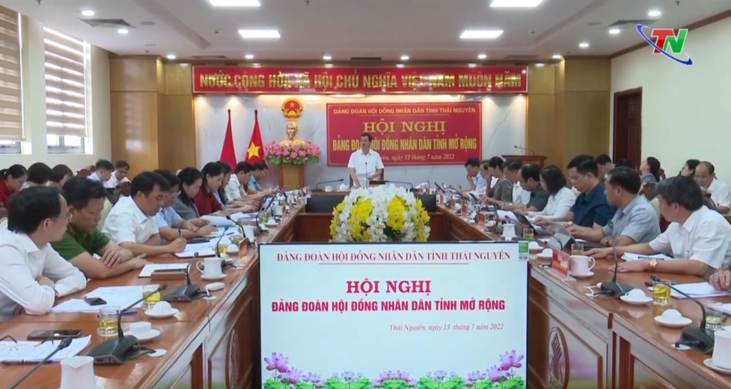 Hội nghị Đảng đoàn HĐND tỉnh mở rộng