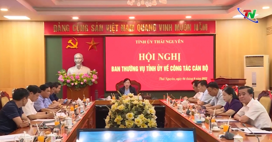 Hội nghị Ban Thường vụ Tỉnh ủy thực hiện công tác cán bộ