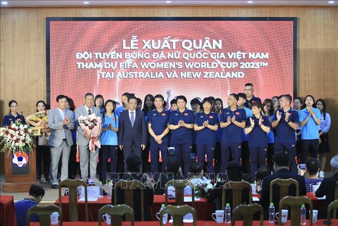 Đội tuyển Bóng đá nữ Việt Nam xuất quân tham dự Vòng Chung kết World Cup nữ 2023