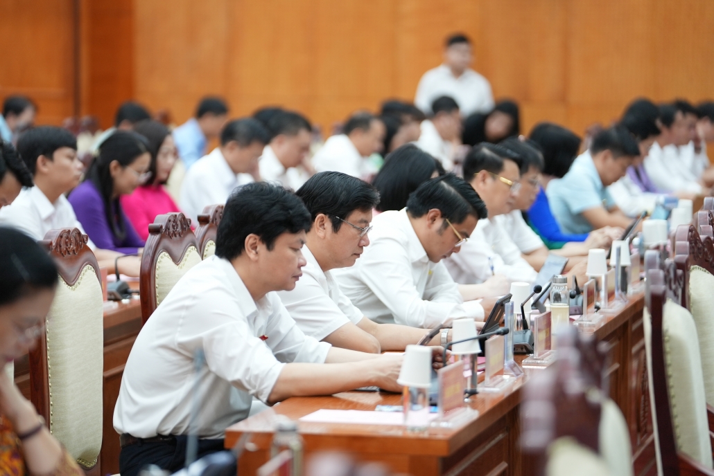 [Trực tuyến] Phiên giải trình, chất vấn và trả lời chất vấn tại Kỳ họp thứ mười ba - HĐND tỉnh Thái Nguyên khóa XIV