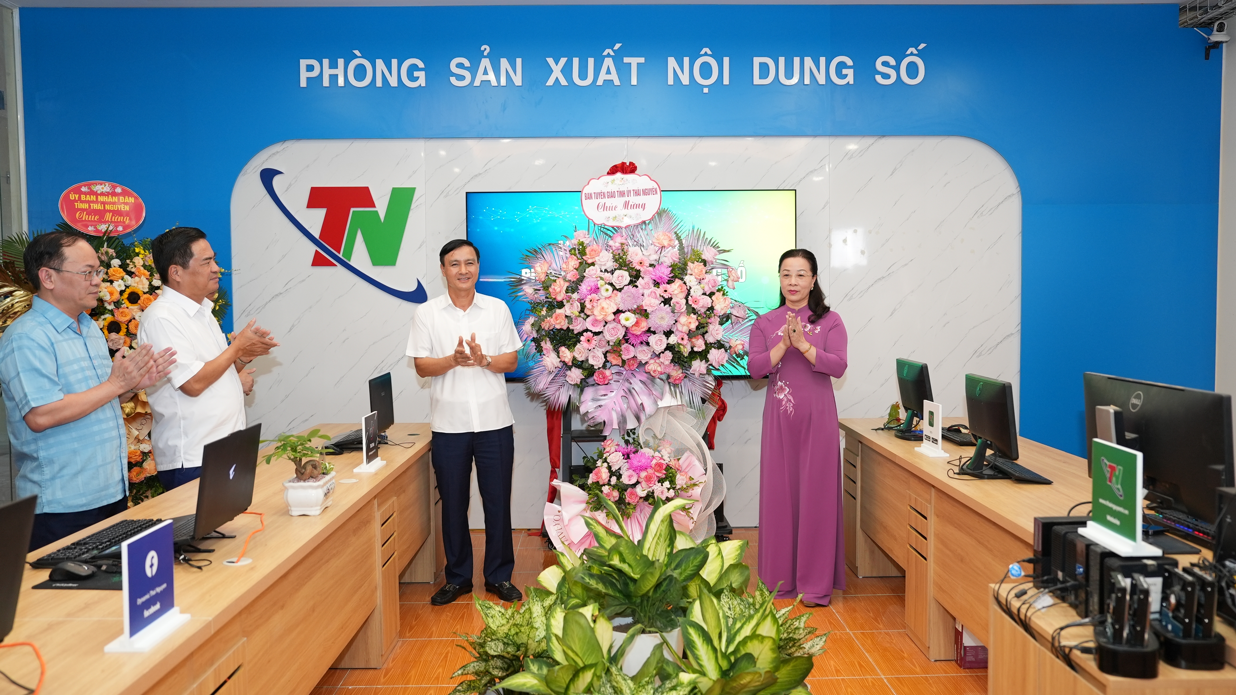 [Photo] Đài PT-TH Thái Nguyên Nắm bắt xu thế, đầu tư và làm chủ công nghệ, đa dạng các sản phẩm truyền hình trên nền tảng số