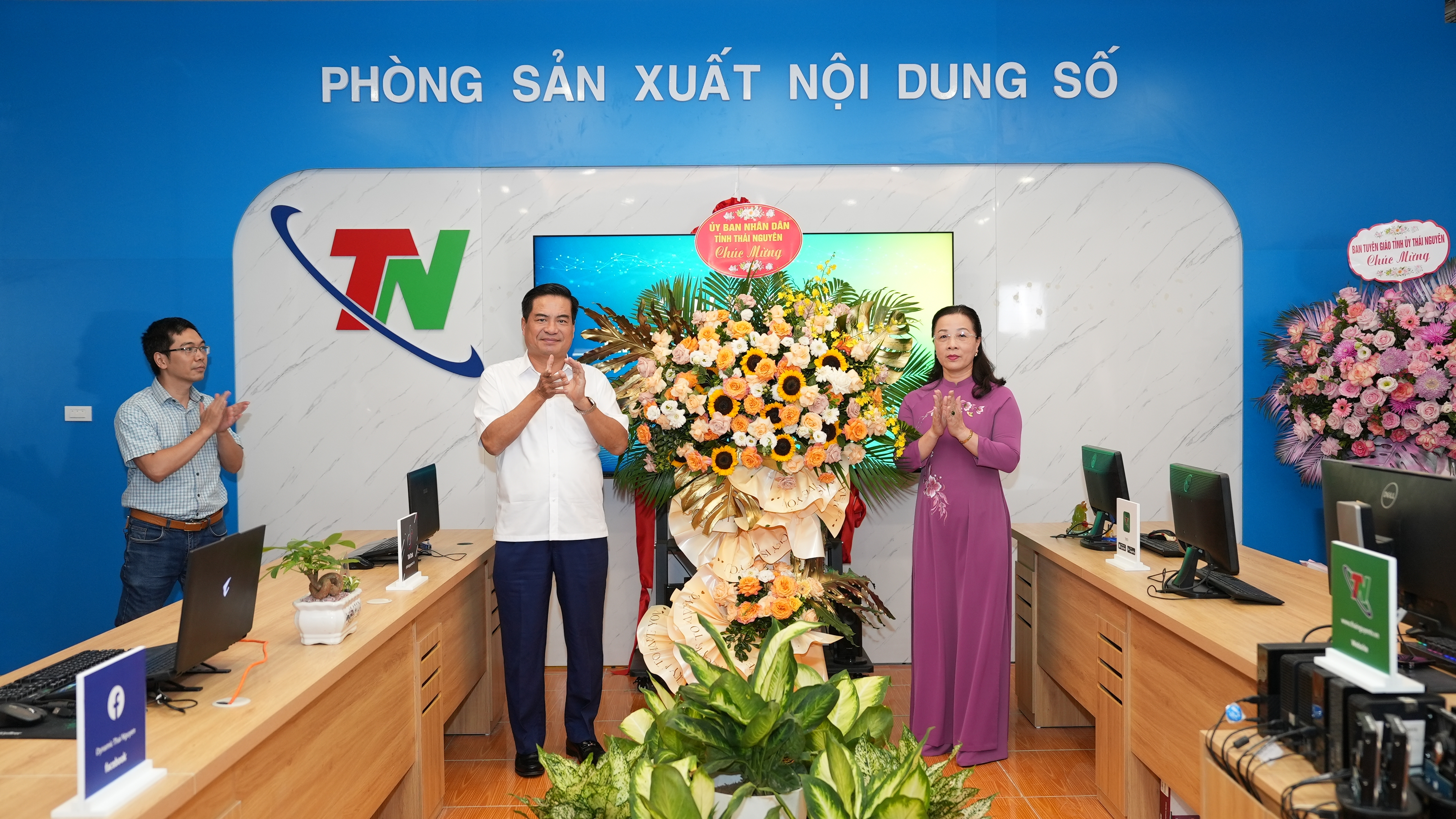 [Photo] Đài PT-TH Thái Nguyên Nắm bắt xu thế, đầu tư và làm chủ công nghệ, đa dạng các sản phẩm truyền hình trên nền tảng số