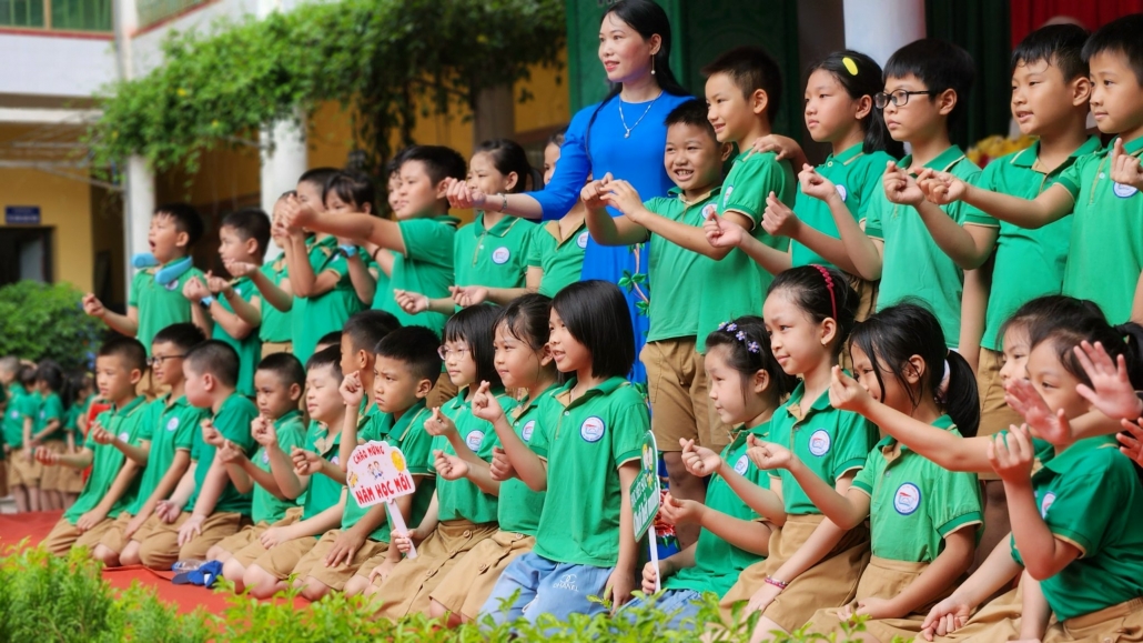 [Photo] Cảm xúc ngày khai trường