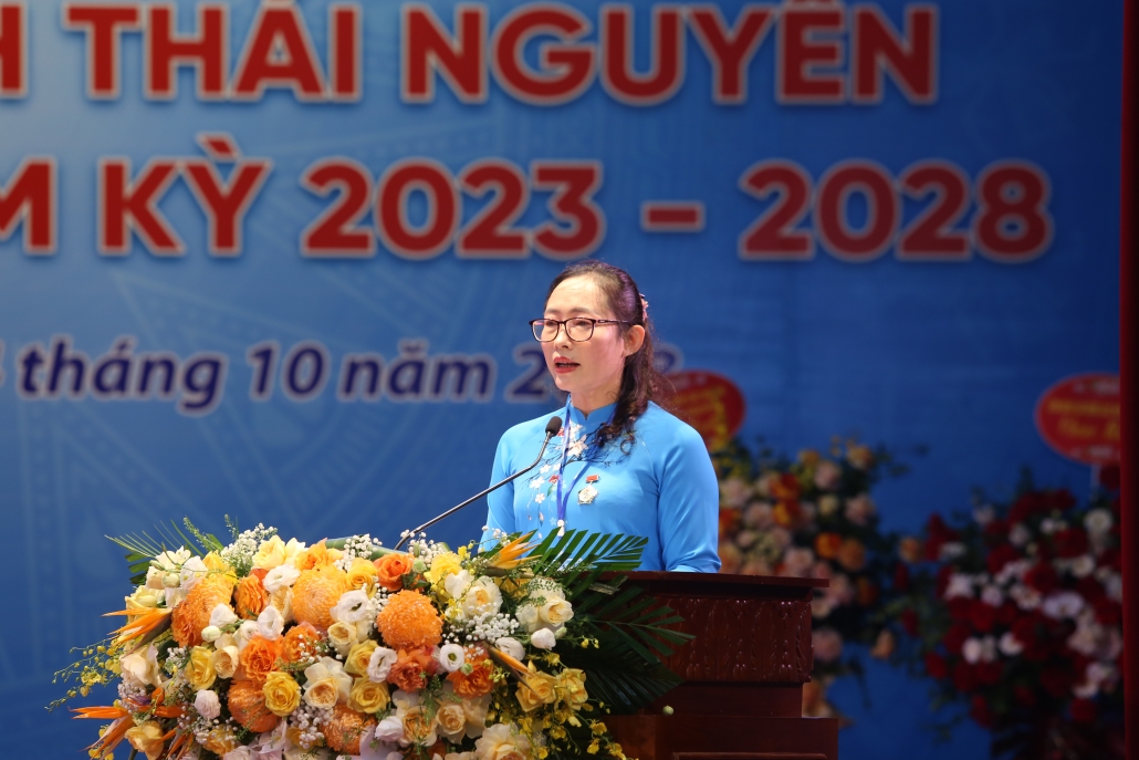 [Photo] Đại hội đại biểu Công đoàn tỉnh Thái Nguyên lần thứ XVII, nhiệm kỳ 2023-2028