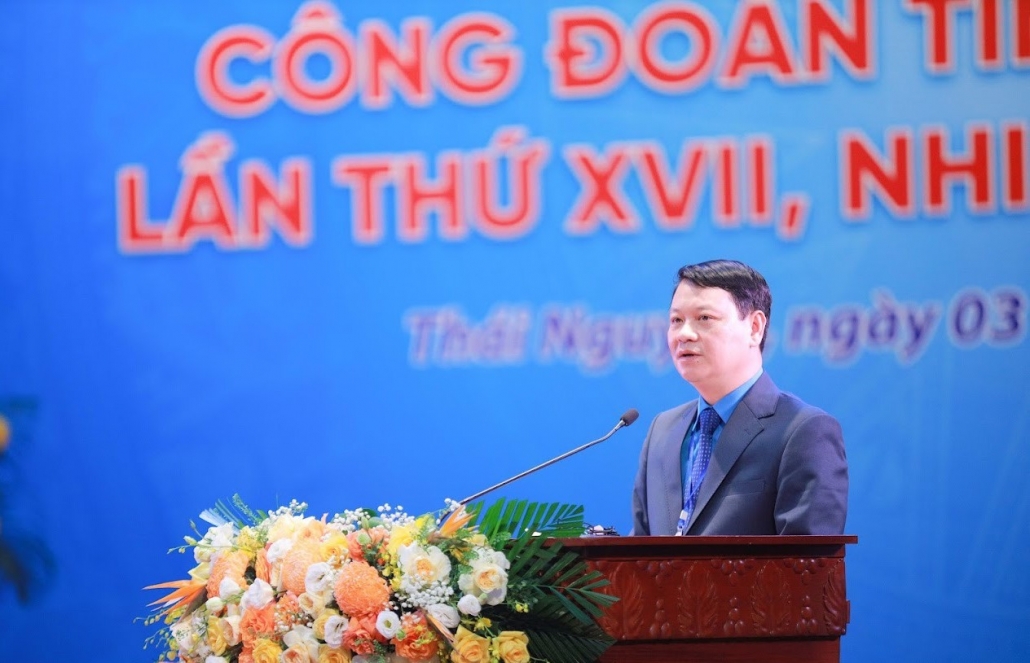 [Photo] Đại hội đại biểu Công đoàn tỉnh Thái Nguyên lần thứ XVII, nhiệm kỳ 2023-2028