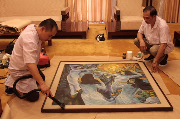 Thủ tục pháp lý để hồi hương ấn vàng 'Hoàng đế chi bảo' sắp hoàn tất hình ảnh 4 Thu tuc phap ly de hoi huong an vang 'Hoang de chi bao' sap hoan tat hinh anh 4