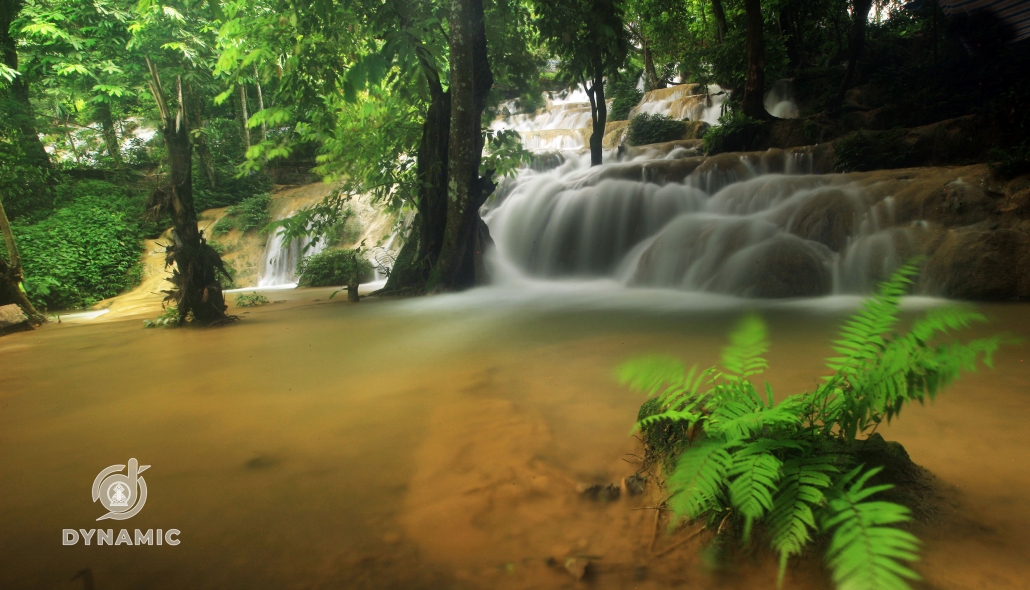 Seven-storey waterfall in Vo Nhai