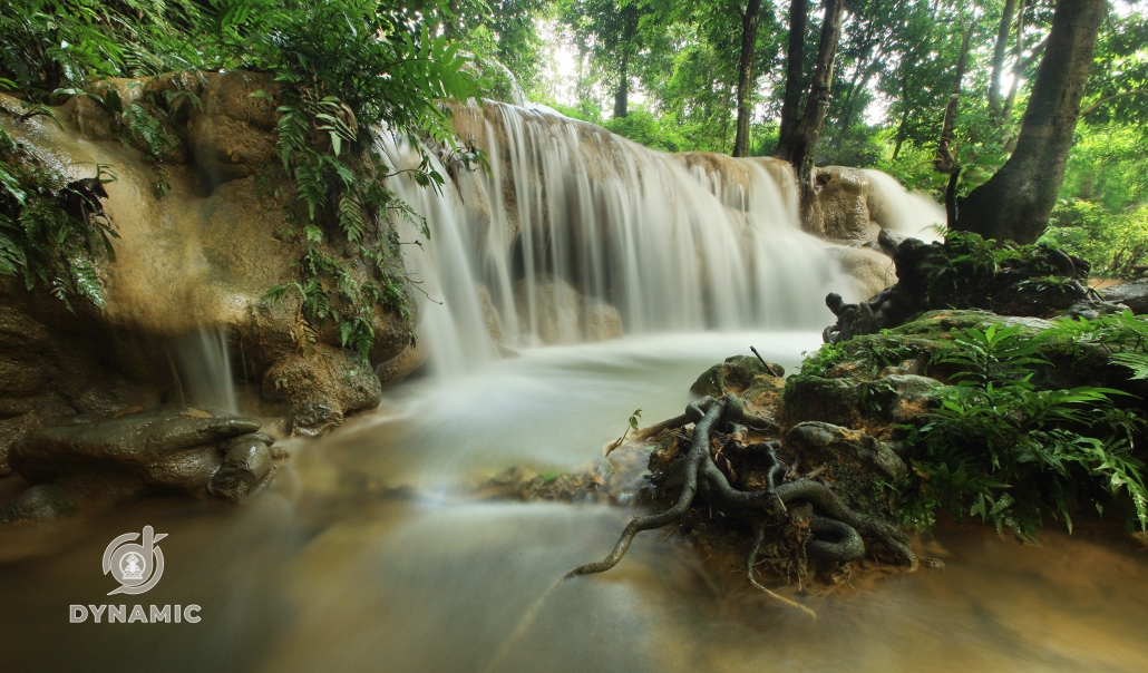 Seven-storey waterfall in Vo Nhai