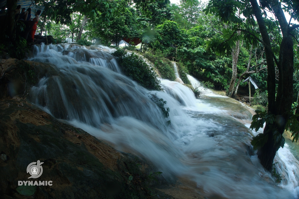 Seven-storey waterfall in Vo Nhai