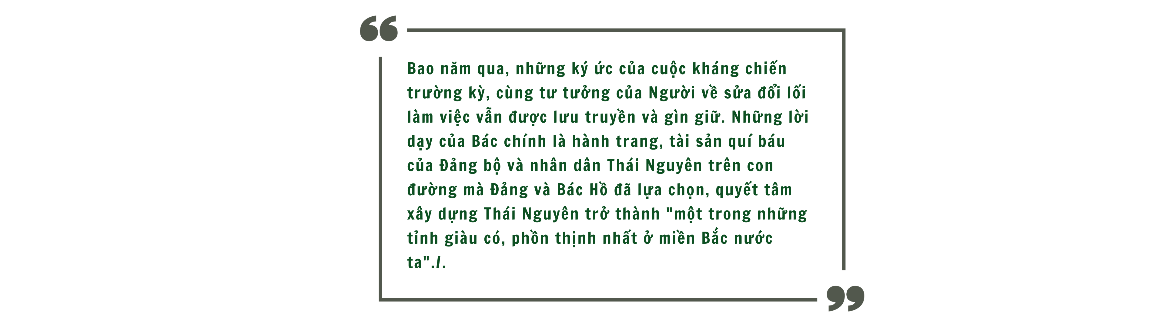 [Megastory] Sáng mãi lời dạy Bác Hồ