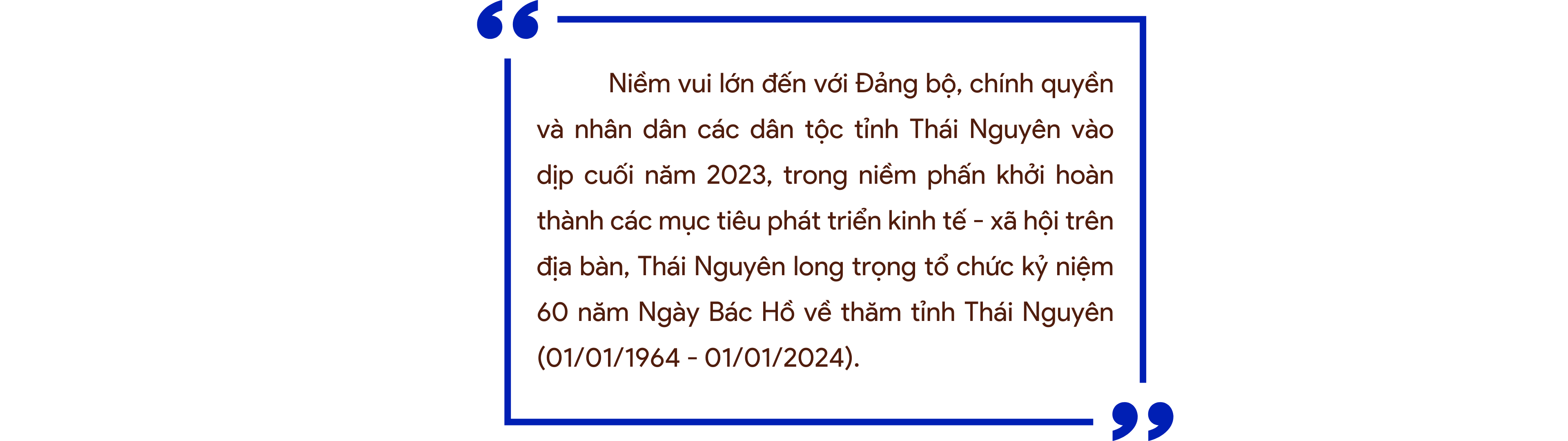 [Megastory] Thái Nguyên đi qua năm 2023