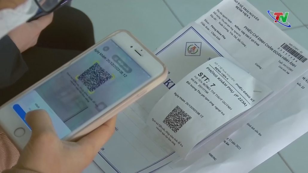 Tiện ích sử dụng mã QR code trong đọc kết quả xét nghiệm