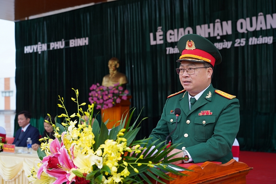 [Photo]Thái Nguyên: Không khí náo nức lễ giao nhận quân tại Phổ Yên, Sông Công, Phú Bình