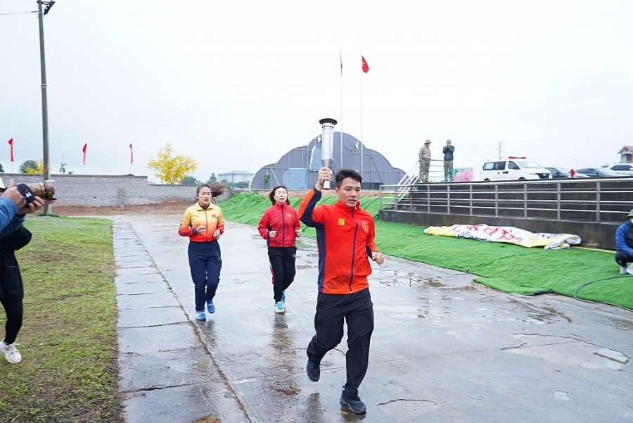 [Photo]Thái Nguyên: Không khí náo nức lễ giao nhận quân tại Phổ Yên, Sông Công, Phú Bình