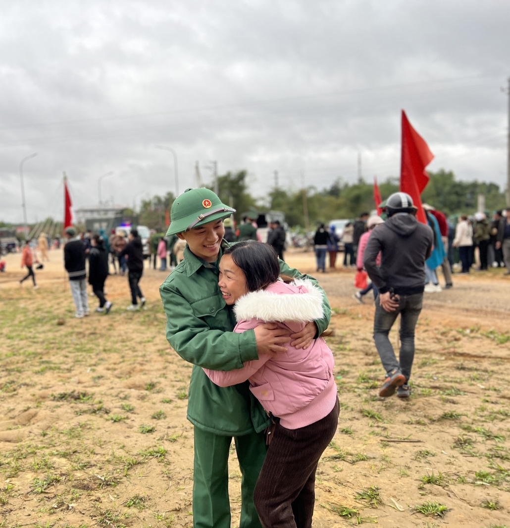 [Photo] Những hình ảnh ấn tượng tại Lễ Giao nhận quân tỉnh Thái Nguyên năm 2024