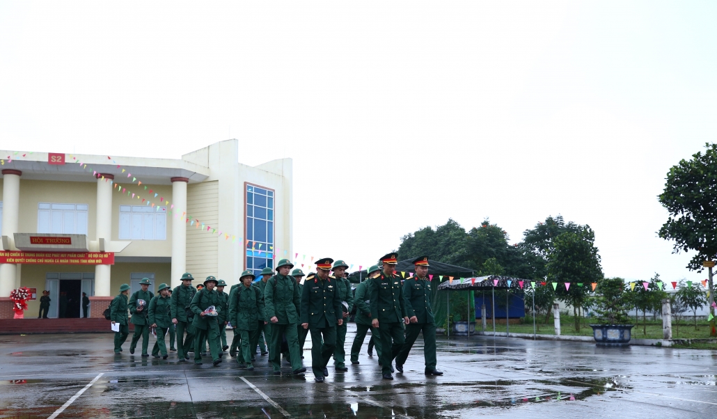 [Photo] Trung đoàn 832 - Lần đầu tiên đón tân binh năm 2024