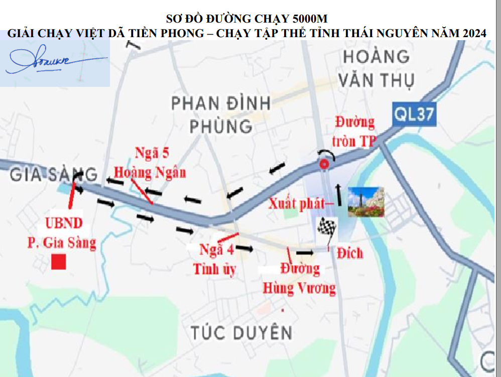 Giải việt dã Tiền Phong - Chạy tập thể tỉnh Thái Nguyên năm 2024