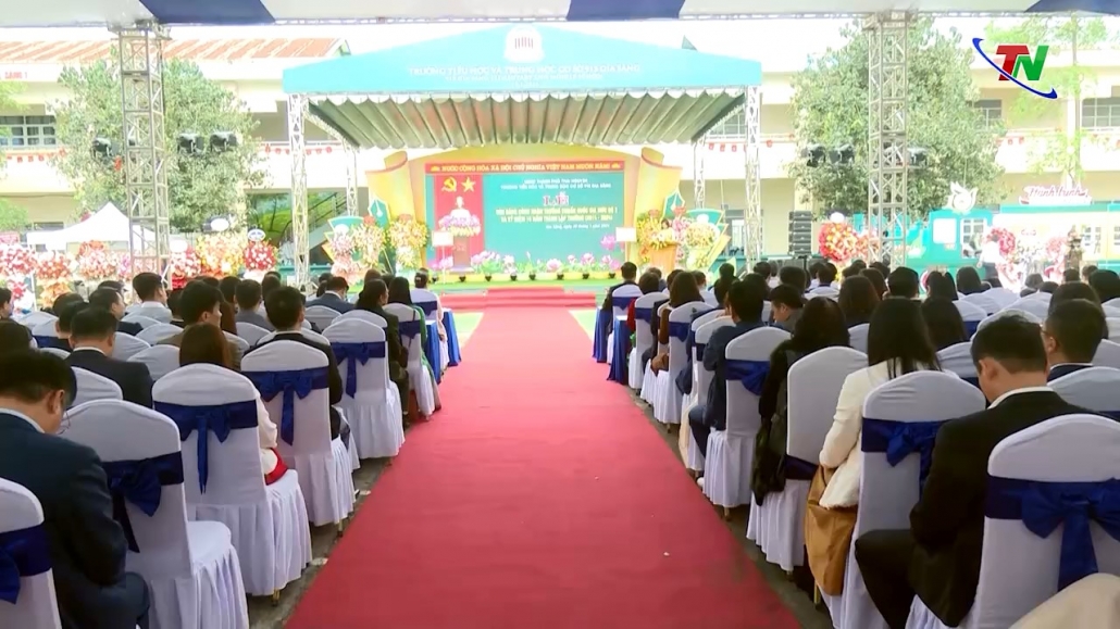 Trường Tiểu học và THCS 915 Gia Sàng: Kỷ niệm 10 năm thành lập Trường Tiểu học và THCS 915 Gia Sàng: Kỷ niệm 10 năm thành lập