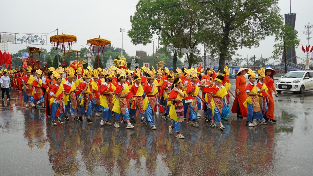 [Photo] Trang trọng Lễ giỗ Tổ tại đình Hùng Vương, thành phố Thái Nguyên