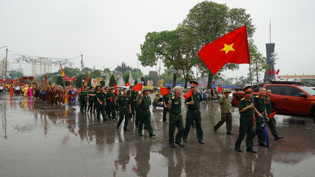 [Photo] Trang trọng Lễ giỗ Tổ tại đình Hùng Vương, thành phố Thái Nguyên