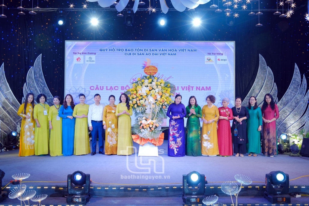 Launching ceremony of the Vietnamese Ao Dai Heritage Club in Thai Nguyen province