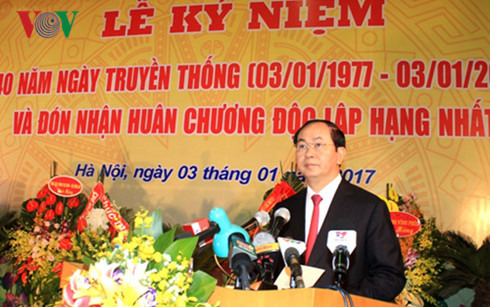 chu tich nuoc tran dai quang du le ky niem 40 nam hoc vien quoc phong