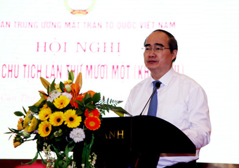 Hội nghị lần thứ 11 Đoàn Chủ tịch Ủy ban TW MTTQ Việt Nam (khóa VIII) hoi nghi lan thu 11 doan chu tich uy ban tw mttq viet nam khoa viii