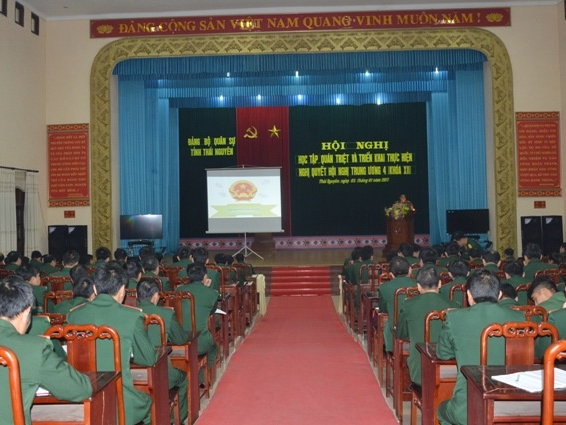 Quán triệt, triển khai Nghị quyết Hội nghị Trung ương 4, khóa XII