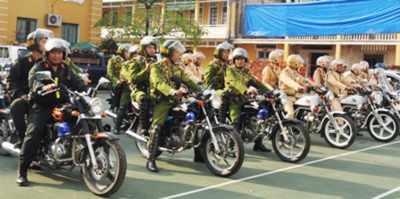 Đảm bảo an ninh trật tự phục vụ nhân dân đón Tết