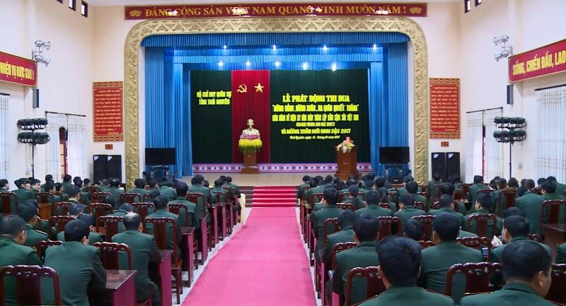 Phát động thi đua đột kích “Mừng Đảng, mừng Xuân, ra quân quyết thắng” phat dong thi dua dot kich mung dang mung xuan ra quan quyet thang