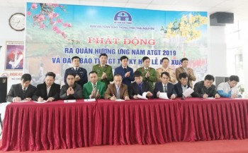 Phát động ra quân Năm An toàn giao thông 2019