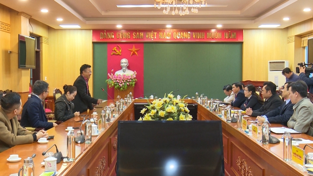 Lãnh đạo tỉnh Thái Nguyên tiếp và làm việc với nhà đầu tư Lãnh đạo tỉnh Thái Nguyên tiếp và làm việc với nhà đầu tư