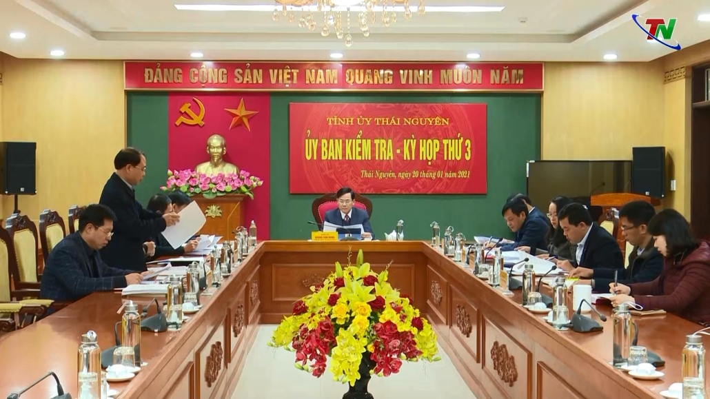 Kỳ họp thứ 3, Ủy ban Kiểm tra Tỉnh ủy khoá XX