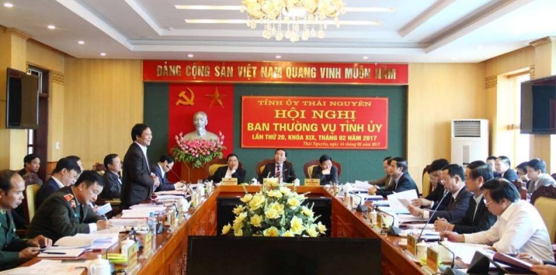 hoi nghi ban thuong vu tinh uy thai nguyen lan thu 20 cho y kien vao nhieu noi dung quan trong