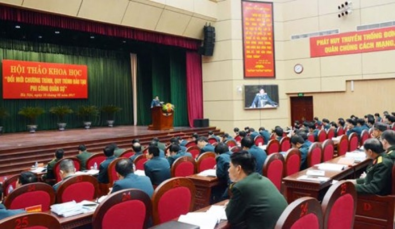 Hội thảo khoa học “Đổi mới chương trình, quy trình đào tạo phi công quân sự”