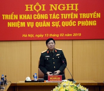 Bộ Quốc phòng triển khai công tác tuyên truyền nhiệm vụ quân sự, quốc phòng năm 2019