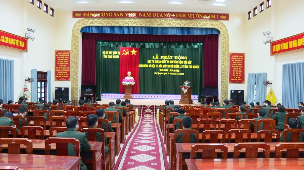 Bộ Chỉ huy Quân sự tỉnh phát động thi đua “75 ngày hành động kiểu mẫu” Bộ Chỉ huy Quân sự tỉnh phát động thi đua “75 ngày hành động kiểu mẫu”