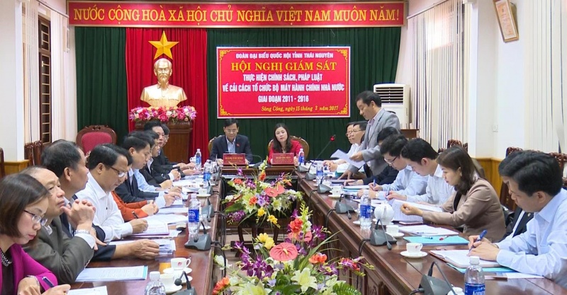 Giám sát thực hiện chính sách, pháp luật về cải cách bộ máy hành chính Nhà nước