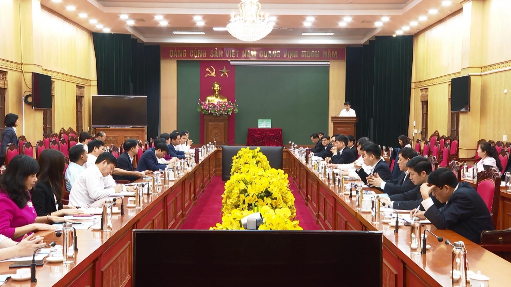 Ngân hàng Chính sách xã hội Việt Nam làm việc tại Thái Nguyên