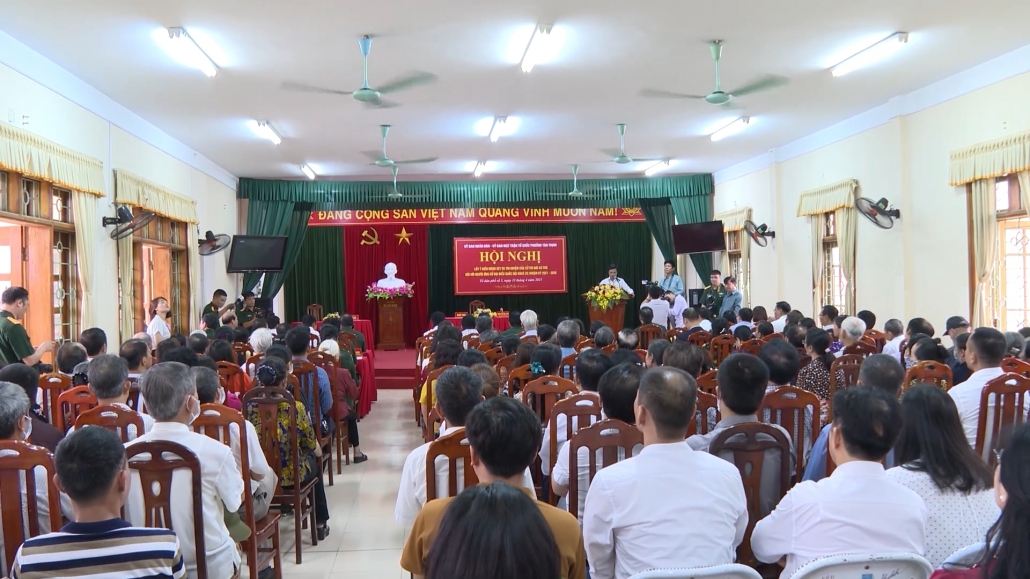 100% cử tri tín nhiệm giới thiệu người ứng cử đại biểu Quốc hội khóa XV, nhiệm kỳ 2021-2026 - đã psts