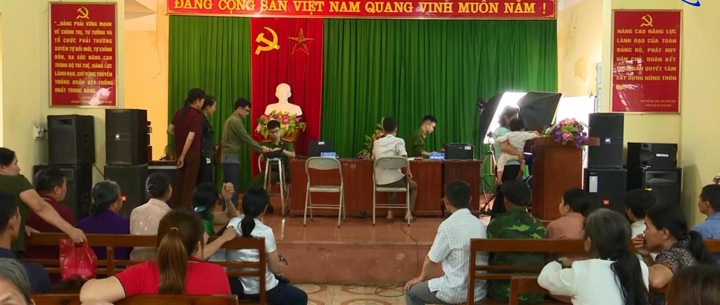 Định Hóa đẩy nhanh tiến độ cấp căn cước công dân