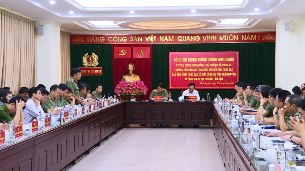 Kiểm tra công tác đảm bảo an ninh trật tự cuộc bầu cử - đã psts 27.4 Kiểm tra công tác đảm bảo an ninh trật tự cuộc bầu cử - đã psts 27.4