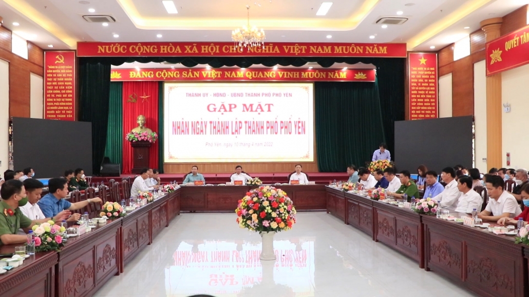 [Photo] Phổ Yên bừng sáng diện mạo thành phố trẻ