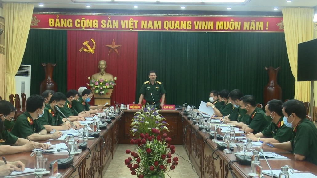 Quân khu 1: Tiếp tục triển khai quyết liệt các biện pháp phòng, chống dịch COVID-19 Quân khu 1: Tiếp tục triển khai quyết liệt các biện pháp phòng, chống dịch COVID-19