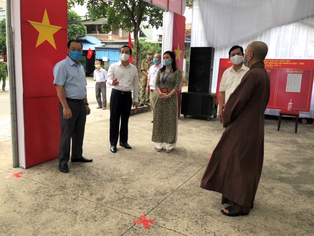 [Photo] Ngày hội bầu cử trên quê hương Thái Nguyên