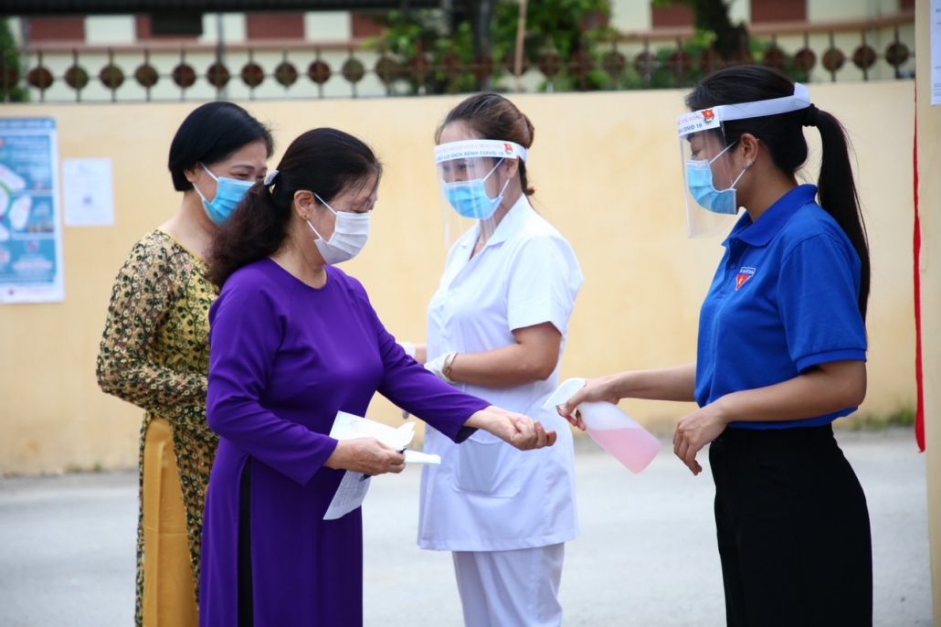 [Photo] Ngày hội bầu cử trên quê hương Thái Nguyên