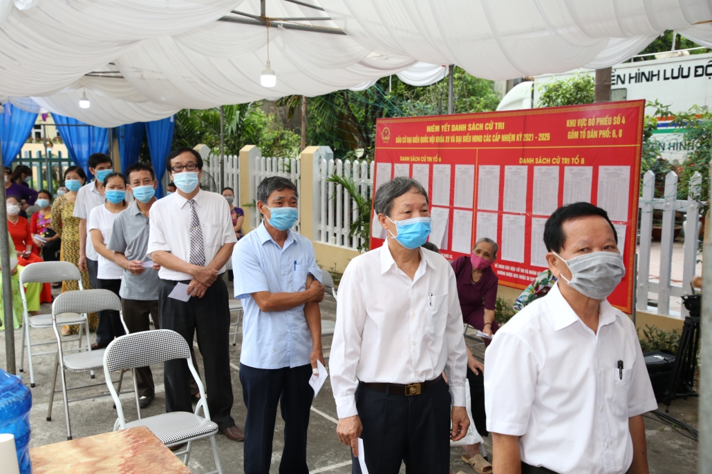 [Photo] Ngày hội bầu cử trên quê hương Thái Nguyên