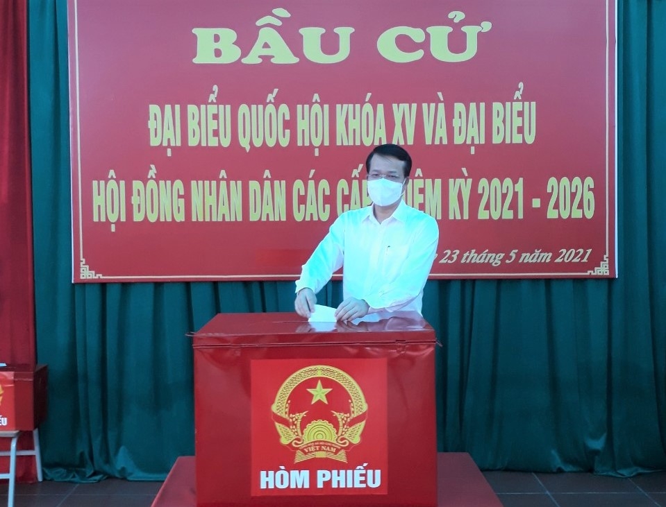 Thái Nguyên: Không khí ngày hội bầu cử tại các địa phương