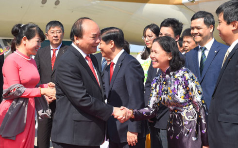 thu tuong nguyen xuan phuc den tokyo bat dau chuyen tham nhat ban